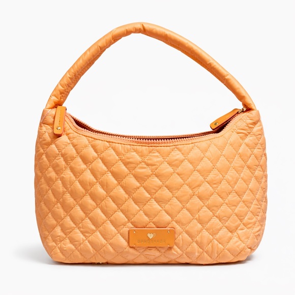 Heartlove by Charo Handbags - Heartlove by Charo Quilted Shoulder Bag- Warm Orange - NWT